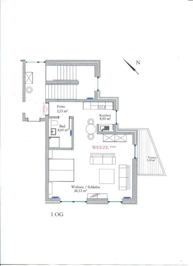 Apartamento Weeze Hau Exterior foto
